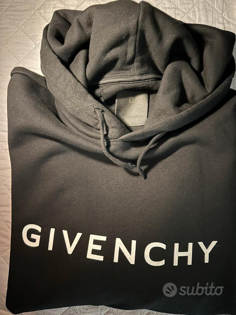 Felpa givenchy senza on sale cappuccio