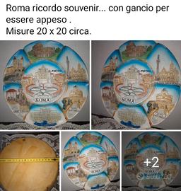 Roma ricordo souvenir da parete 
