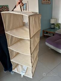 Organizer Ikea per armadio con 4 ripiani