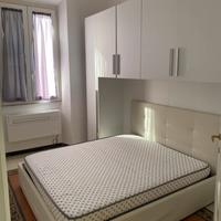 Letto matrimoniale contenitore e materasso