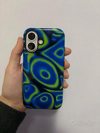 Cover Custodia iPhone 16 Trasparente con MagSafe