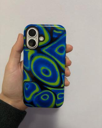 Cover Custodia iPhone 16 Trasparente con MagSafe