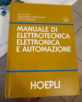 Manuale di elettrotecnica elettronica e automa