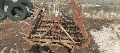 Erpice fisso a denti