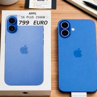 IPHONE 16 PLUS 256GB blu oltremare