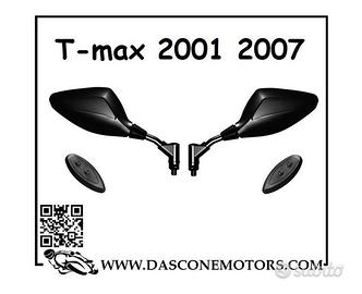 Specchietti Tmax 2001 2007 Con tappi