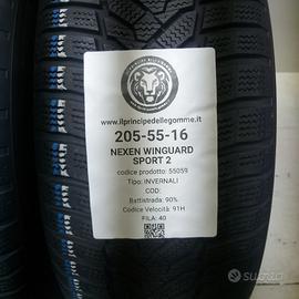 2 GOMME 205 55 16 NEXEN A55059