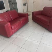 DIVANI 2POSTI DOIMO - VERA PELLE