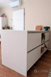 Penisola bancone Veneta Cucine