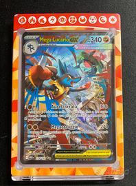 Carta Pokemon Mega Lucario Ex 179/132 Raw Mint