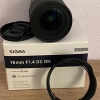 Sigma 16mm F1.4 DC DN Contemporary (Sony)