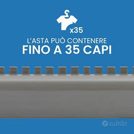 scatole cartone porta abiti con barra 6 pezzi