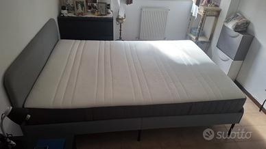 Letto IKEA SLATTUM 1 piazza e mezza + materasso
