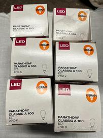 6 lampadine a led Osram modello Prca100827sg nuove