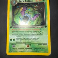 Pokémon Dark Golbat Team Rocket 1 Edizione