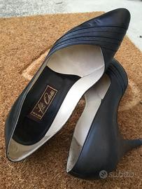 Decolletè vera pelle made in Italy n.37.5