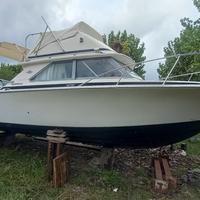 Bertram 28 Fly Diesel Linea D'asse