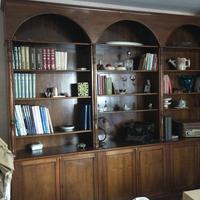 LIBRERIA ANTICA LEGNO NOCE