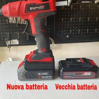 ADATTATORE DA BATTERIA WURTH MCUBE A EINHELL