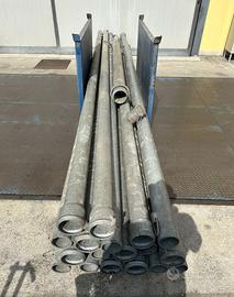 Tubi per irrigazione zincati Ø 100 mm