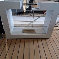 caminetto a bioetanolo da terra