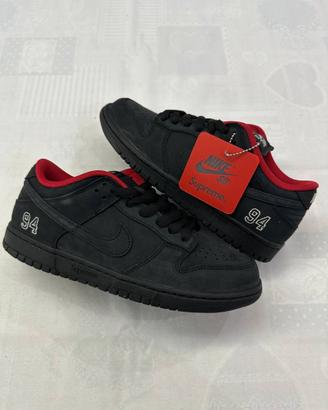Nike SB Dunk Low x Supreme “94” Black Taglia 41