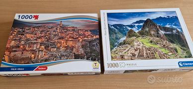 2 puzzle 1000 pezzi