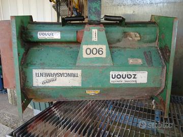 trincia zanon 900 per motocoltivatore