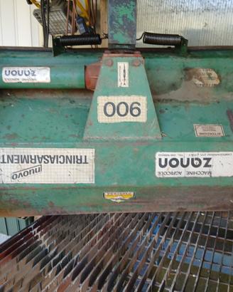trincia zanon 900 per motocoltivatore