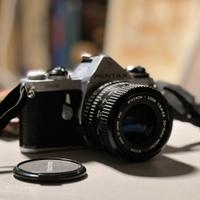 Pentax Me + Rikenon 35-70