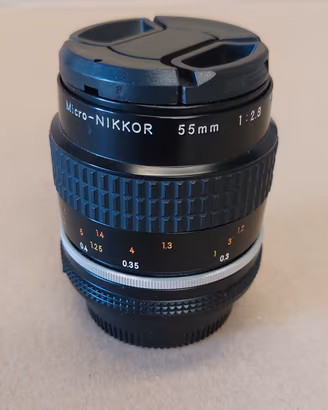 Nikon Micro-Nikkor 55 mm f/2.8 Ai-S perfetto