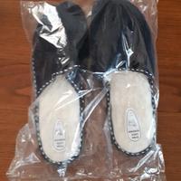 Ciabatte + solette con pura lana