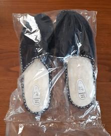 Ciabatte + solette con pura lana