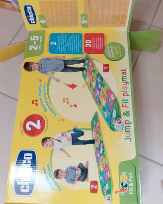 tappeto musicale jump fit playmat chicco