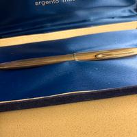 Penna Aurora in argento massiccio 925%