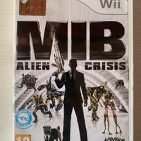 Men in black MIB alien crisis Wii