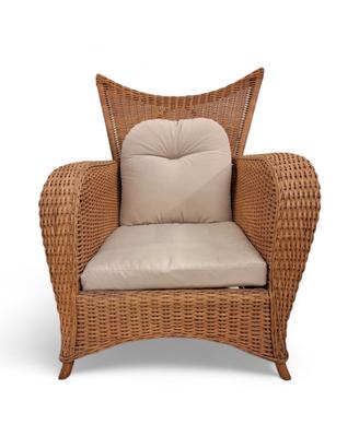 Poltrona in rattan 