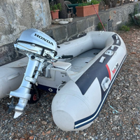 Gommone Tender Honda wave completo di motore 6cv