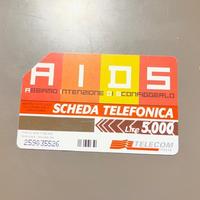 scheda telefonica