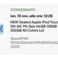 IPOD TOUCH 5 64 GB NUOVO SIGILLATO