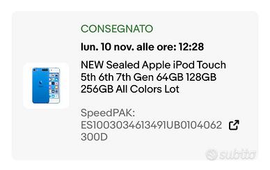 IPOD TOUCH 5 64 GB NUOVO SIGILLATO