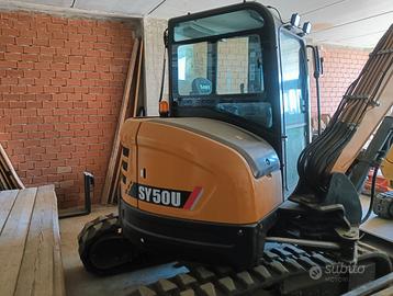 Miniescavatore Sany 50 
