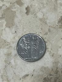 100 lire moneta piccola