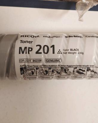 TONER ORIGINALE RICOH MP201 NERO 842338