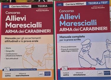 Kit Libri Concorso Allievi Marescialli Carabinieri