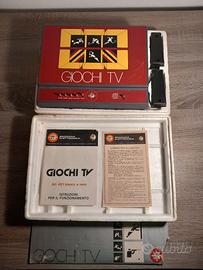 Giochi Tv Re.El. anni 70 vintage console Re. El.