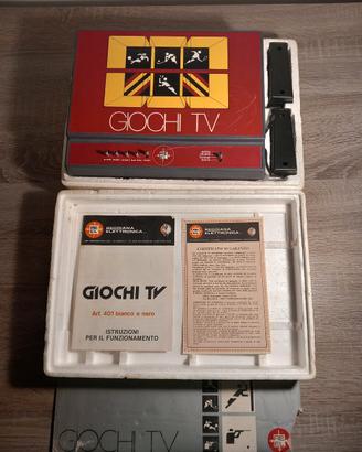 Giochi Tv Re.El. anni 70 vintage console Re. El.