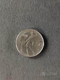 moneta da lire 50, anno 1958