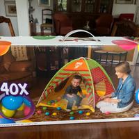 Tenda gioco per bambini con palline