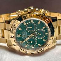 Rolex Daytona Oro Giallo Green Ref. 116508 Nuovo